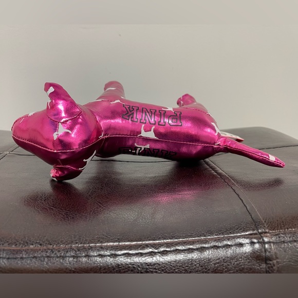 Victorias Secret Mini Dog Limited Editon National Puppy Metallic Pink & Skeleton - Picture 10 of 11